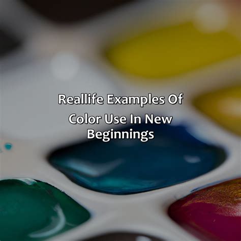 What Color Symbolizes New Beginnings at Keith Ramsay blog