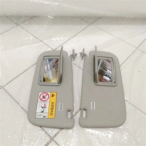 Jual sun visor pelindung sinar matahari mitsubishi xpander doble miror ...