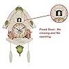 Three Secondz Plastic Cuckoo Wall Clock Living Bird Alarm Clock Bell ...