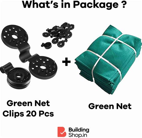 Buildingshop UV Stabilized Net 75% Sun/Water Block - (3 Meter(10 Ft) X ...