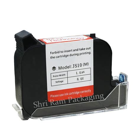 HP ink Cartridge for Handheld inkjet printer – JS10 , JS12 Model -Shri ...