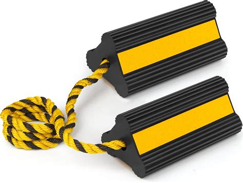 Heavy Rubber Wheel Chocks for Travel Trailers, RV | Ubuy India
