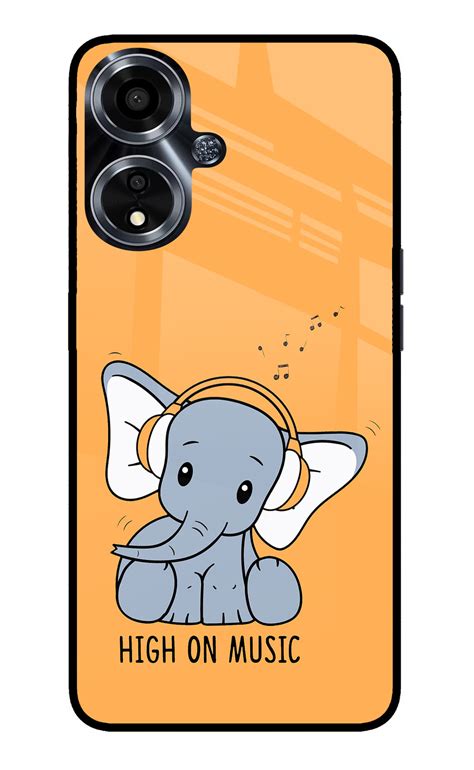 Buy Now High On Music Glass Case for Oppo A59 5G Online | Casekaro