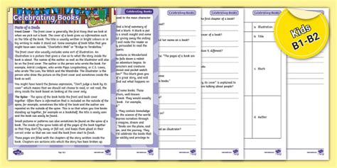 ESL Celebrating Books Reading Comprehension [Kids, B1-B2]
