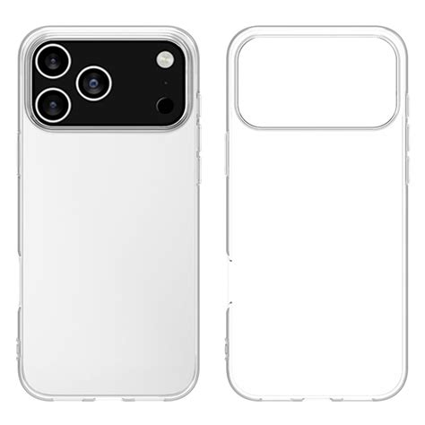 iPhone 17 Pro Max Crystal Clear Anti Yellowing Hard Transparent Back C ...