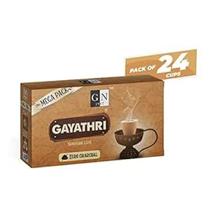 GN 1917 Non-Charcoal Gayathri Sambrani Cup (Super Value Mega Pack) - 24 ...