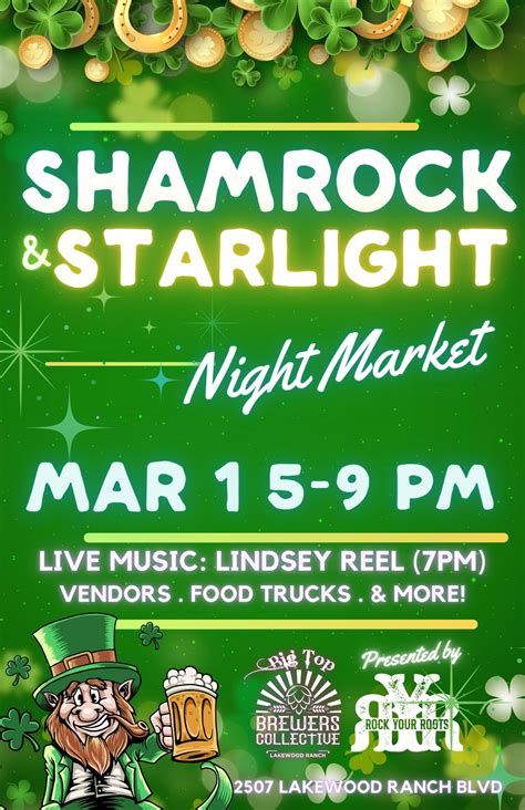 Free St. Patricks Day Themed Night Market , 2507 Lakewood Ranch Blvd ...