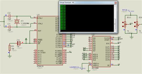 Image result for ADC Interfacing with 8051 Microcontroller C Program