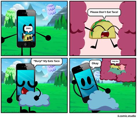 (inanimate insanity) Mephone4 Vore Taco Comic by 2000windowshakejoj on ...