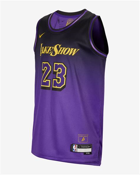 LeBron James Los Angeles Lakers 2024/25 City Edition Older Kids' Nike ...
