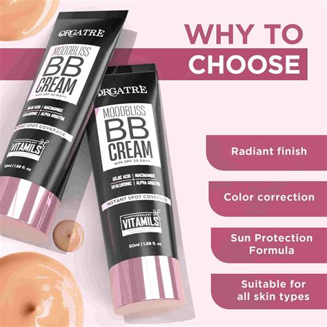 Buy Best MoodBliss BB Cream with SPF 30 PA++ | Dusk Brown – Orgatre