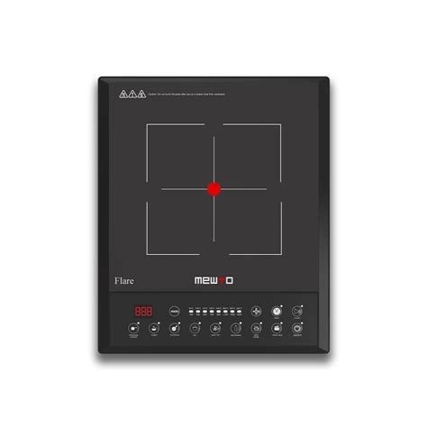 Mewto Claro Induction Cooktop 1200W Push Button