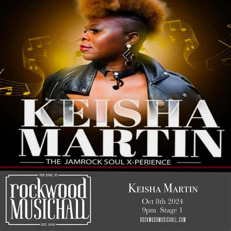KEISHA MARTIN UP CLOSE AND PERSONAL, Rockwood Music Hall, New York, 8 ...