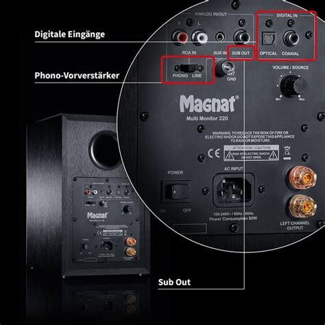 Magnat Multi Monitor 220 - Active Bookshelf Speaker - Pair — Audiomaxx ...
