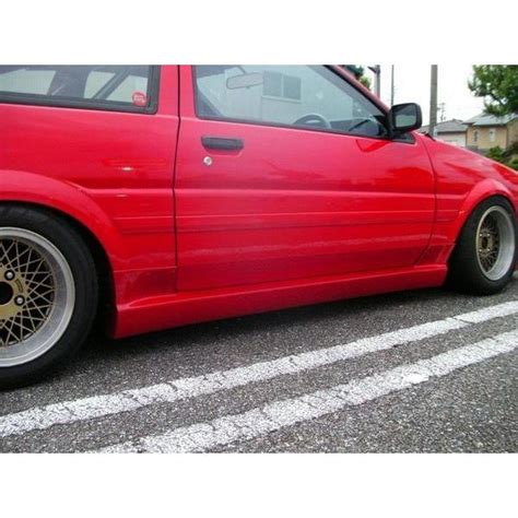 ブランド雑貨総合！！塗装済み 塗装済み[86 AE86 トレノ サイドステップ トレノ サイドステップ :UBO10711211001 ...