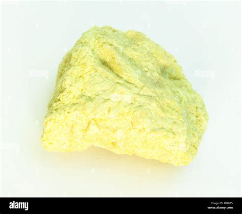 sulfur or sulphur a yellow sedimentary rock Stock Photo - Alamy