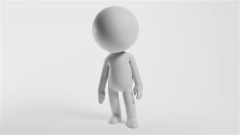 Blank Character 3D - TurboSquid 1985914