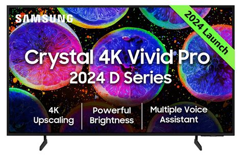 Samsung 75" D Series 4K Ultra HD Smart LED TV - Vivid View & Style