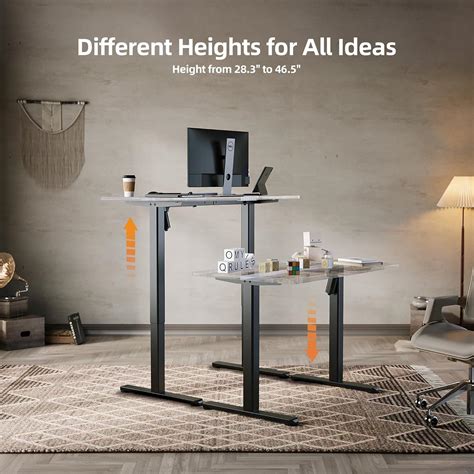 Claiks Standing Desk Frame, Electric Stand Up Desk India | Ubuy