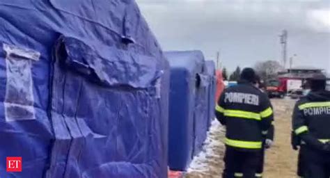 Ukraine crisis: Camps set up for stranded Indian nationals along ...