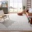 Safavieh Tulum Colfax 9 X 12 (ft) Light Gray/Ivory Indoor Distressed ...