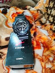 Buy Casio G-Shock GD-100-1BDR Digital Dial Black Resin Strap Men's ...
