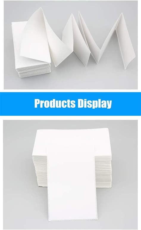 Buy BESTEASY 4 x 6 Fanfold Direct Thermal Labels(1 Stack 100 Labels ...