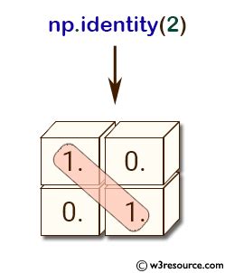 Image result for Identity Matrix Python-Numpy