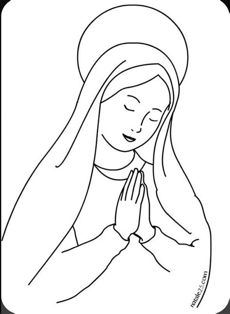 Best 13 How To Draw Mary, Virgin Mary, Step by Step, Drawing Guide, by ...