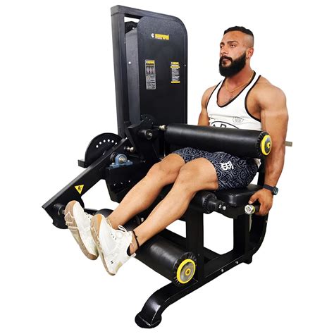 Bodylean Fitness Premium Leg Curl Leg Extension Machine with 80 kg Iron Stack : Dual-Function ...