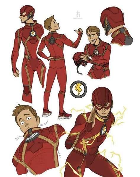 The Flash by pencilhead7 ig | Superheroes dibujos, Personajes de dc ...