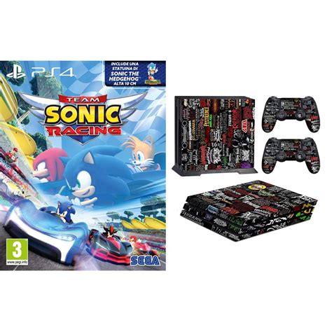 Team Sonic Racing - Special Edition - IT (PS4)+Fox Micro®PS4 Pro ...