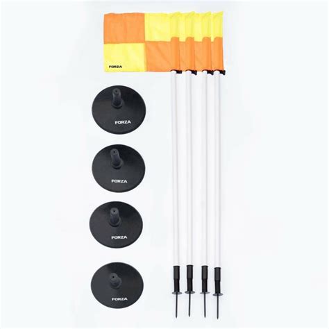 FORZA Astroturf Corner Pole & Flag Set | Net World Sports
