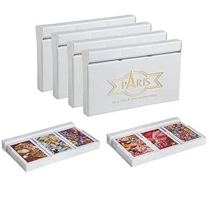 PARIS Plastic Playing Cards (Set of 12), Bridge Size, Multicolor Cards ...