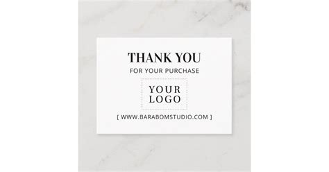 Business Logo Thank You Cards 的图像结果