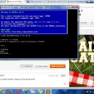 Image result for Commands for Run a Assembly Program in Windows 11 Using TASM