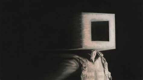 Wallpaper man, cube, fantasy, dark hd, picture, image