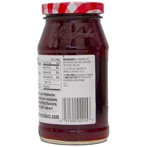 Smucker's Strawberry Jelly 340 g Online at Best Price | Lulu Kuwait