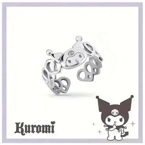Sanliou Kuromi Adjustable Love Ring