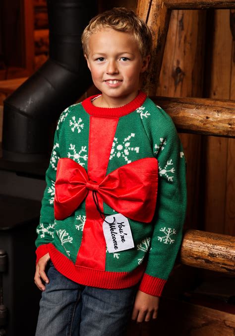 Present Ugly Christmas Kid's Sweater | Christmas Sweaters