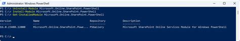 How to Install SharePoint Online PowerShell Module 的图像结果