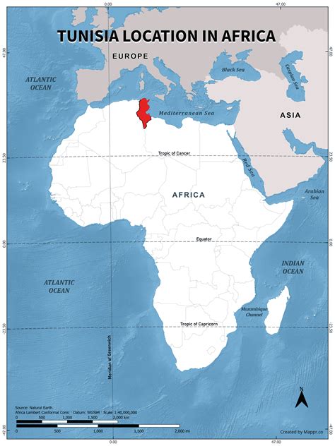 Tunisia Maps | Mappr