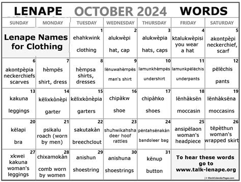 Official Site of the Delaware Tribe of Indians » October 2024 Lenape ...