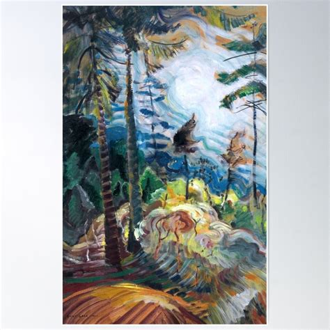 Emily Carr - British Columbia Landscape Poster, 12x18 UNFRAMED ...