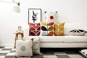 Buy AEROHAVEN™ Set of 5 Cotton Designer Decorative Throw Pillow/Cushion ...