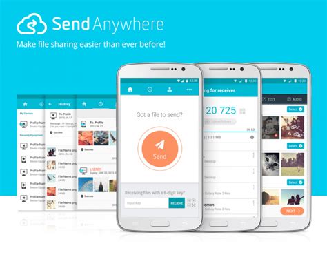 Send Anywhere - File Transfer Send Anywhere Tutorial 的图像结果
