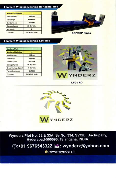Multi Spindle Winding Machine - Cnc Filament Winding Machine 3 Spindle ...