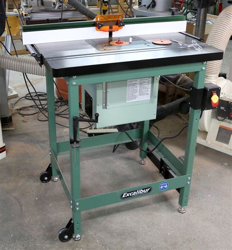 Excalibur Deluxe Router Table Kit with Cast Iron Top