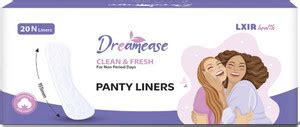 Dreamease Panty Liners Cotton Soft, Ultra-Thin Prevents Rashes ...