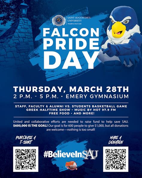Falcon Pride Day: Faculty/Staff/Alumni vs. Students Basketball Game ...